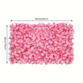 20pcs Whimsical Pink Artificial Flower Wall Set - Exquisite Romantic Backdrop Decor with Quick and Easy Installation, Durable and Reusable Design - Perfect for Weddings, Parties, Home Decor, and Special Events