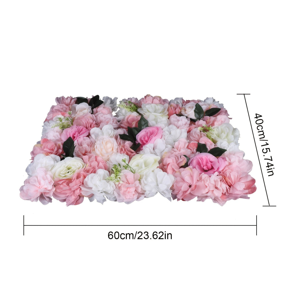 CNCEST 12pcs 3D Fabric Artificial Dahlia Flower Panels with Back Girds - Easy Install for Wedding and Engagement Decor, Summer Floral Wall Mats, No Electricity Needed