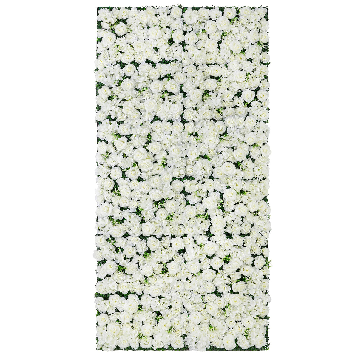 4ft*8ft Artificial Flower Wall Panels, 3D Silk Rose Floral Backdrop