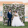 4ft*8ft Artificial Flower Wall Panels, 3D Silk Floral Wall Backdrop