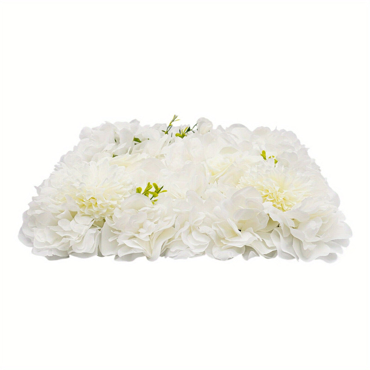 CNCEST 12pcs Flower Wall Panels, Artificial Flower Wall Panel, Suitable for Porch, Balcony, Garage, Terrace