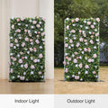 Artificial Luxury‌ Flower Wall Panels, Gorgeous 3D Silk Floral Backdrop for Wedding, Baby Show, Party and Home Decor, Quick Assembly/Storage, Both Eco ＆ Pet Friendly