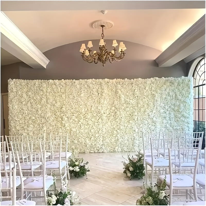 48pcs White Simulated Flowers, Background Flower Wall, Preferred for Activities, Used for Mother'S Day, Independence Day, Weddings, Celebrations, Birthdays, Parties, Anniversaries, Decorations, Essential Items for Festivals