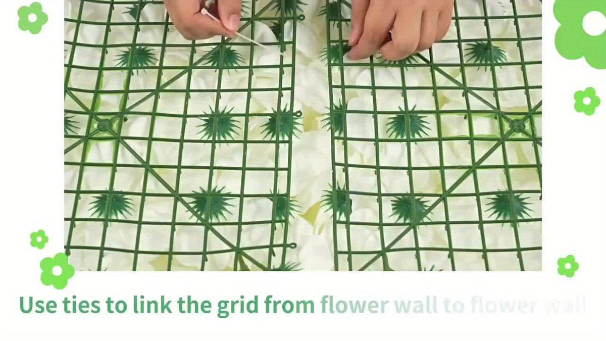 48pcs White Simulated Flowers, Background Flower Wall, Preferred for Activities, Used for Mother'S Day, Independence Day, Weddings, Celebrations, Birthdays, Parties, Anniversaries, Decorations, Essential Items for Festivals
