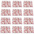 Floral Background Decoration Panel Flower Panel with Silk Rose Artificial Flower Wall Artificial Silk Flower Wall Panel Faux Flowers Combo Set for Banquet Wedding 12pcs Party Decoration Tools